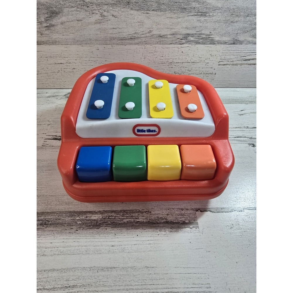 Little Tikes Tap-a-Tune Piano Xylophone Red Musical Toddler Toy 1546-00